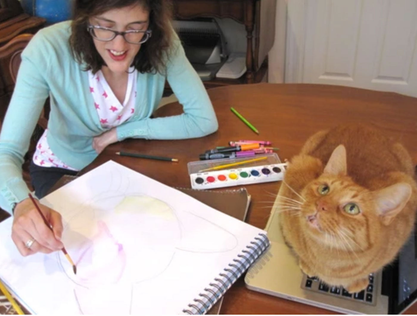 Inspired by a Cat Named George