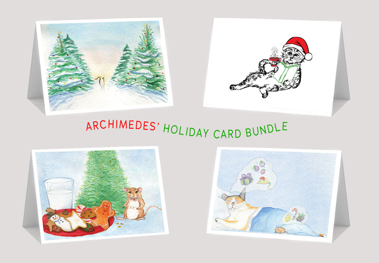 Holiday Card Bundle (4 Cards)