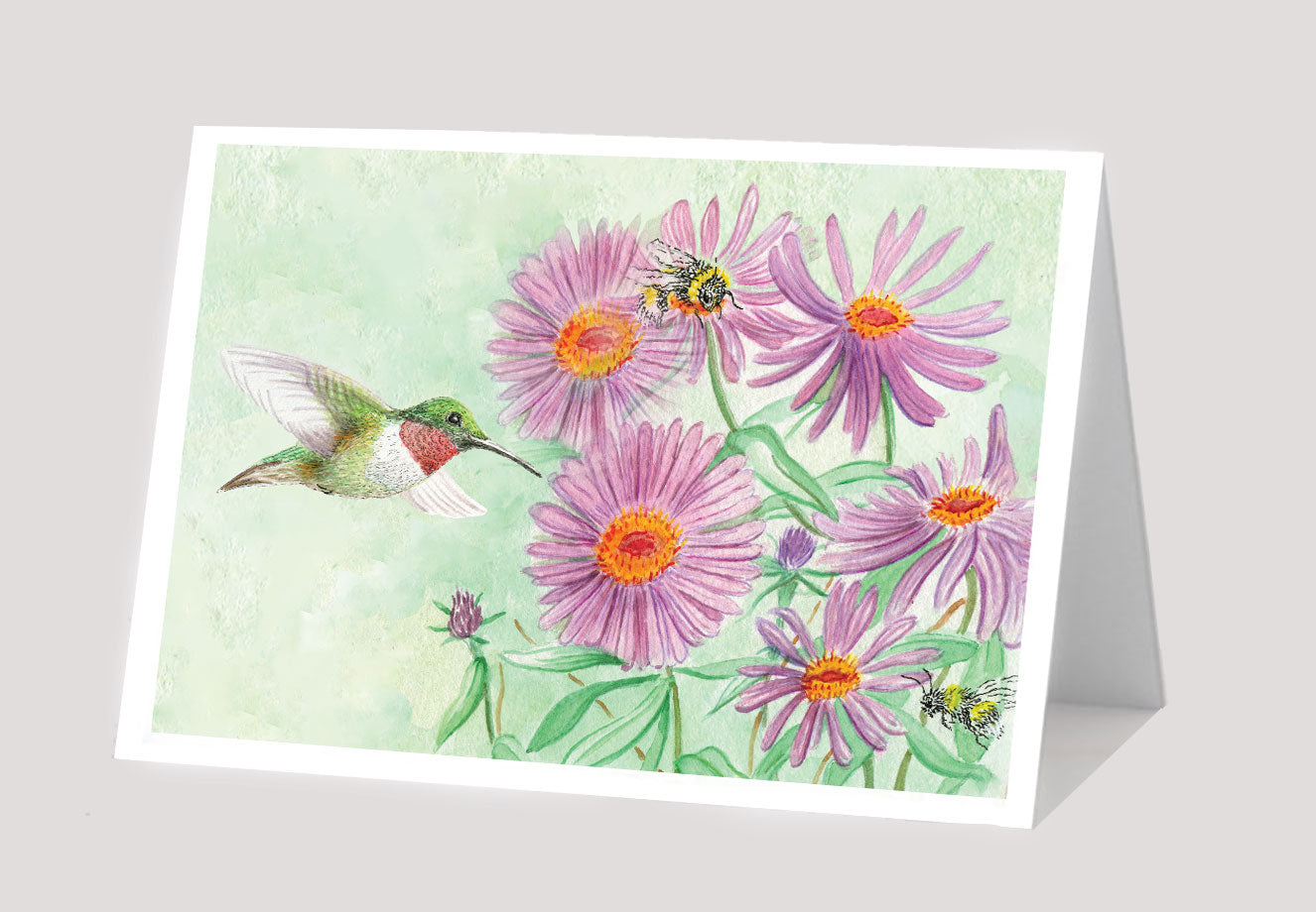 Hummingbird Large Card