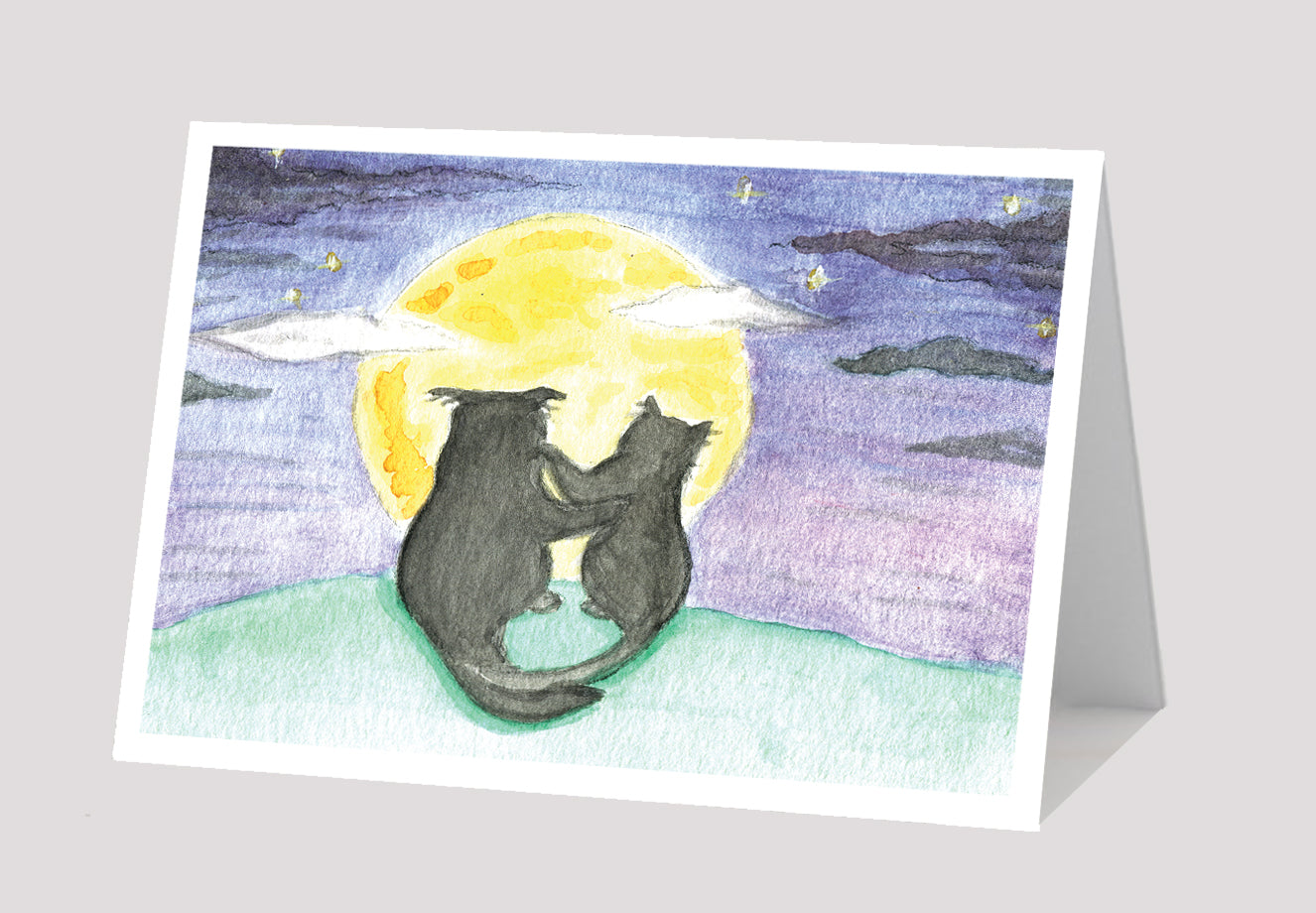 "Moonlit Love" Card
