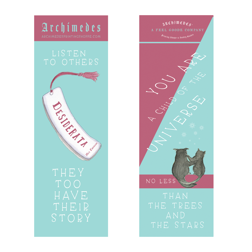 Desiderata Bookmark
