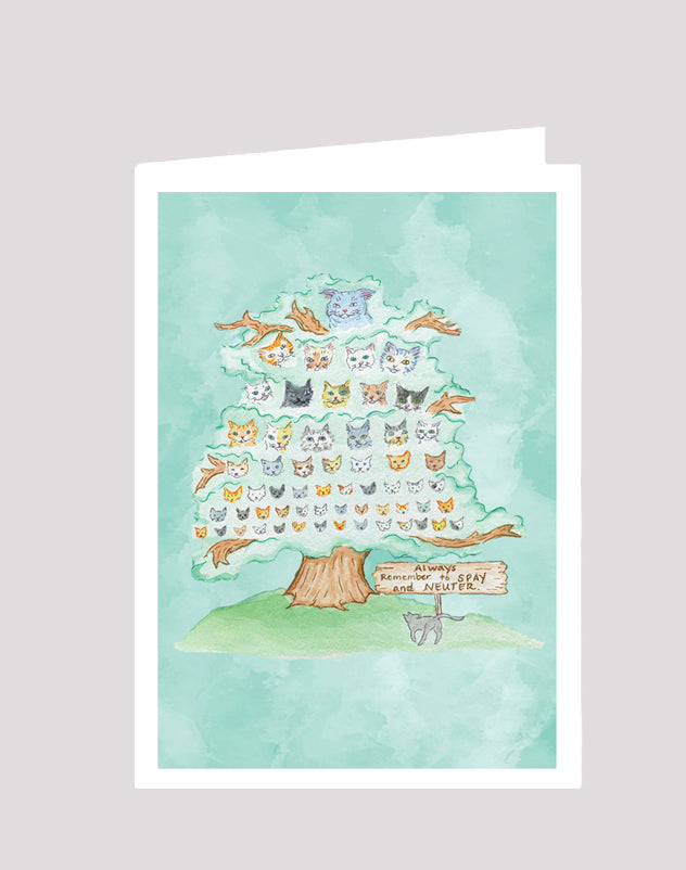 "Always Spay and Neuter" Card